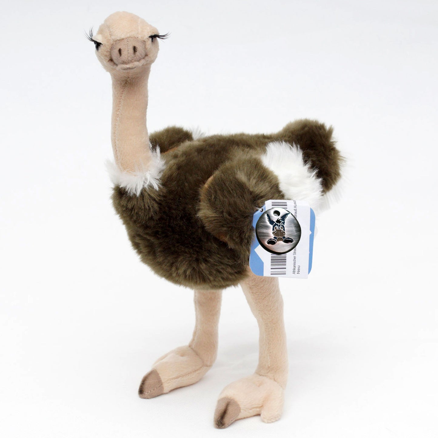 Strauß Kuscheltier Vogel stehend 32 cm Plüschtier DUNDEE