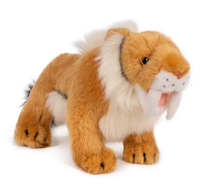 Säbelzahntiger Kuscheltier Urzeit Raubkatze Plüschtier SHIRA
