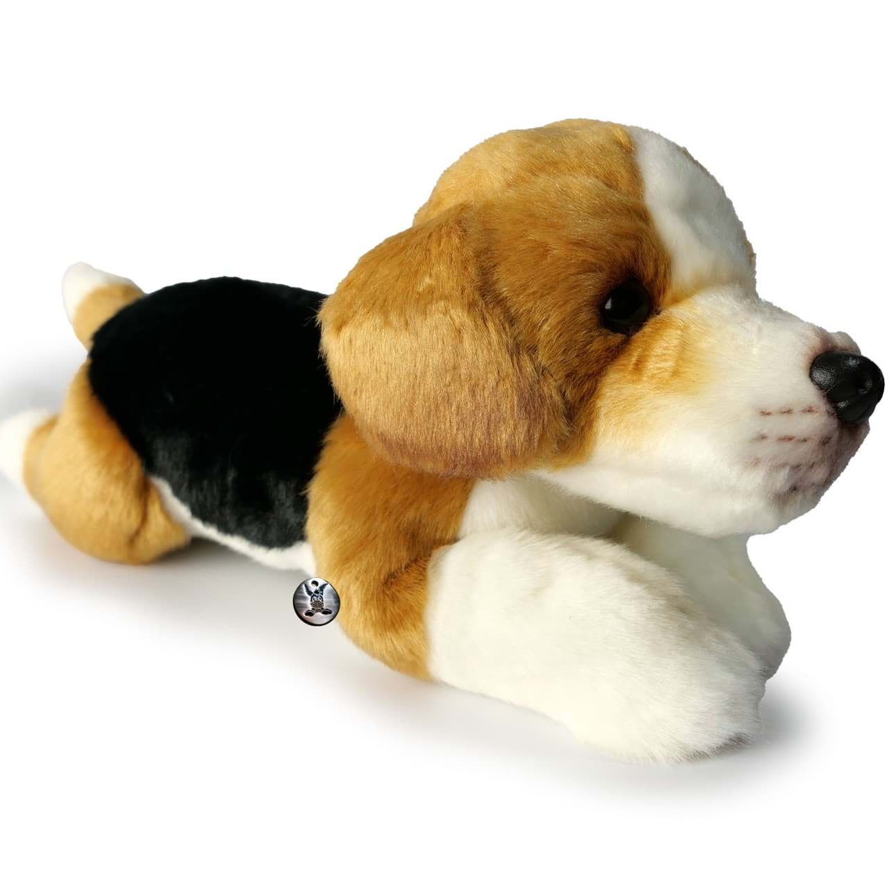 Beagle Kuscheltier Hund liegend Plüschhund Plüschtier MAGGIE