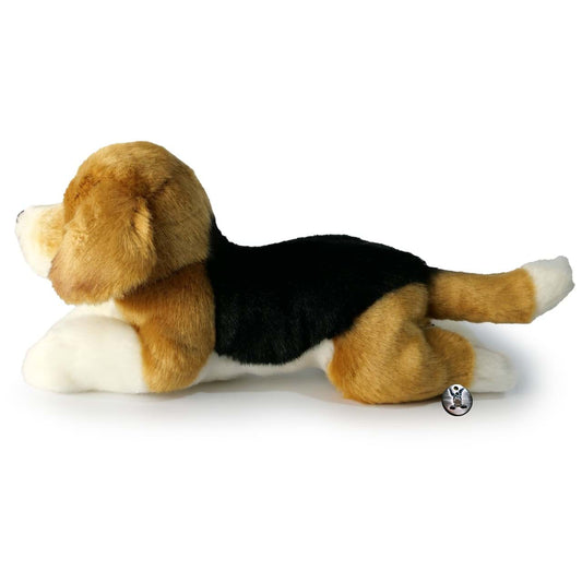 Beagle Kuscheltier Hund liegend Plüschhund Plüschtier MAGGIE