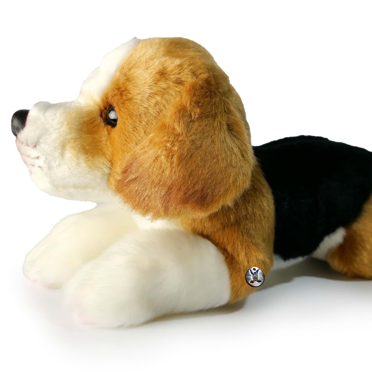Beagle Kuscheltier Hund liegend Plüschhund Plüschtier MAGGIE