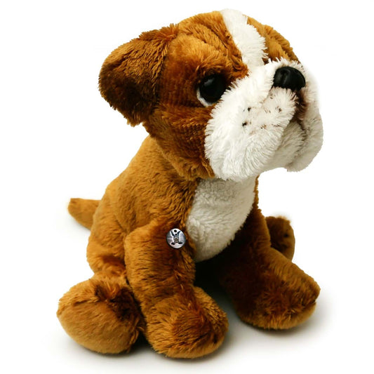 Boxer Bulldogge Kuscheltier Hund Plüschtier TONY