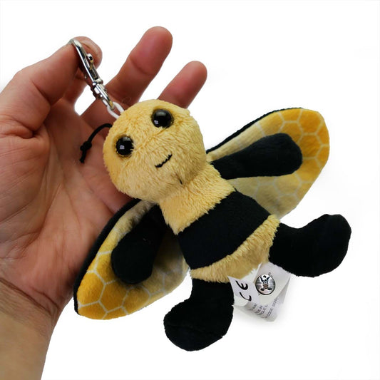 Biene Anhänger Plüsch Schlüsselanhänger Plüschtier BINA