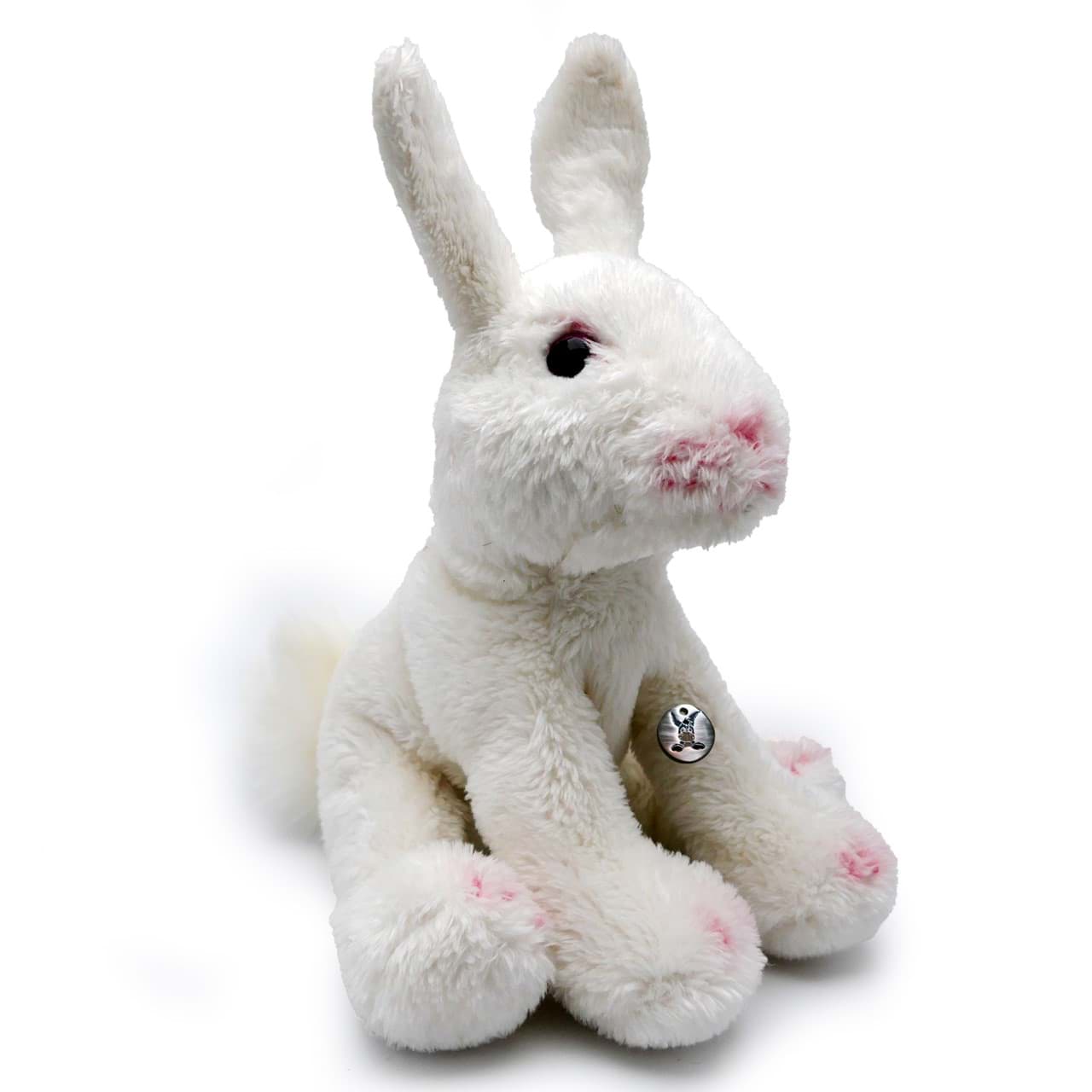 Hase Kuscheltier Kaninchen weiß Häschen Plüschtier LUNA
