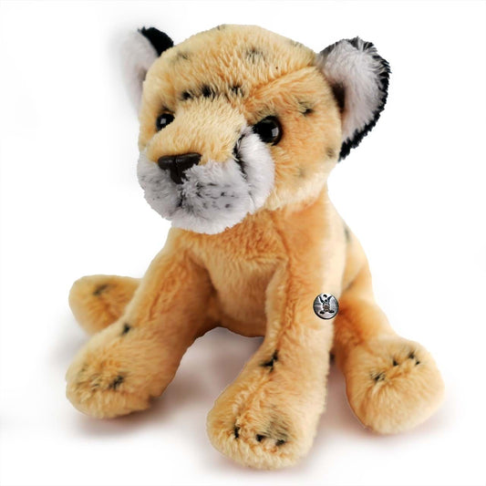 Gepard Kuscheltier Plüschtier Raubkatze sitzend REMBO