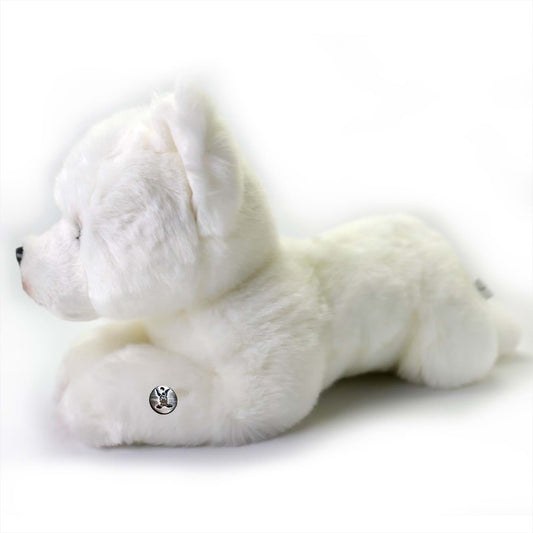 Eisbär Kuscheltier Teddy Plüschtier Bär liegend BJÖRN