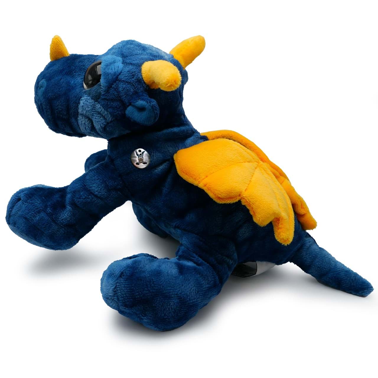 Drache blau 30 cm Kuscheltier Plüschdrache ZILANT