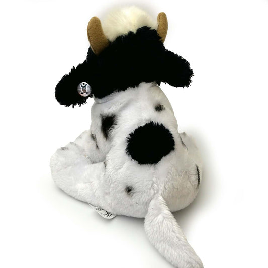 Kuh Kuscheltier schwarz weiß Holsteinrind Rind Plüsch HOLLY
