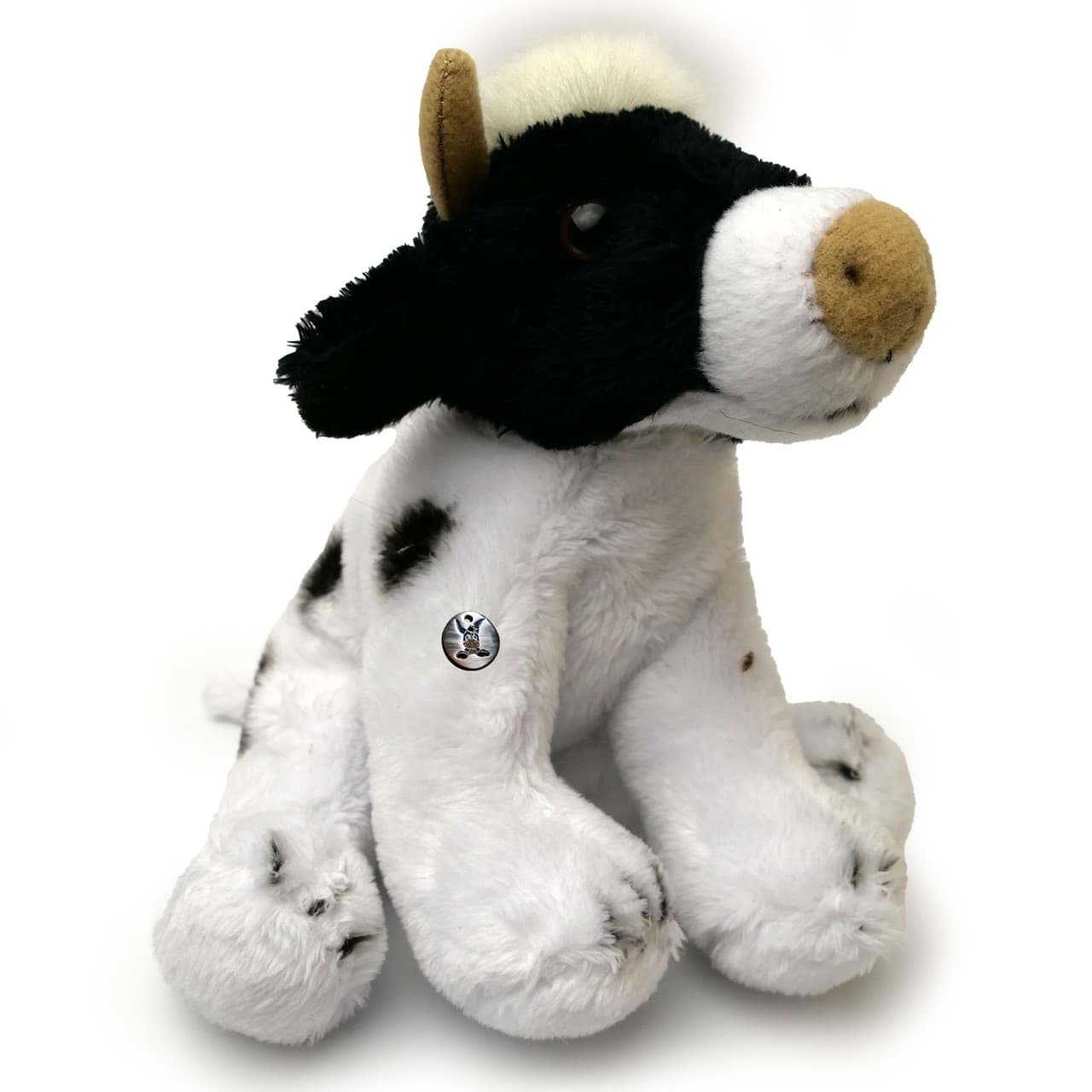 Kuh Kuscheltier schwarz weiß Holsteinrind Rind Plüsch HOLLY