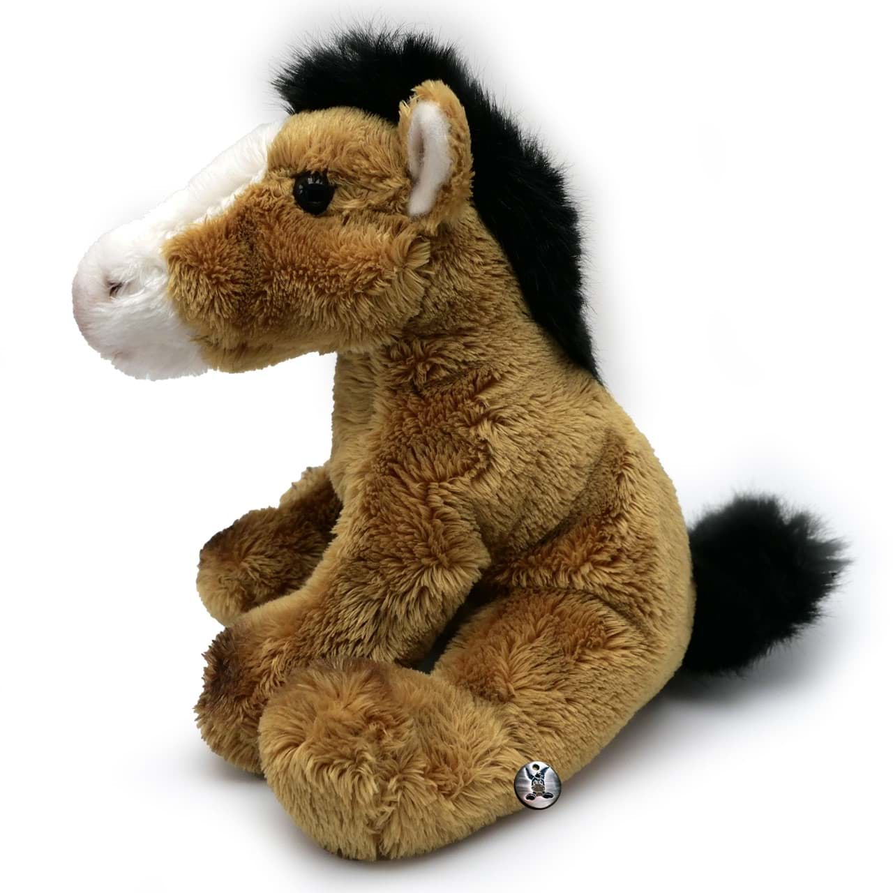 Pferd Pony Kuscheltier braun Plüschtier DOMINO