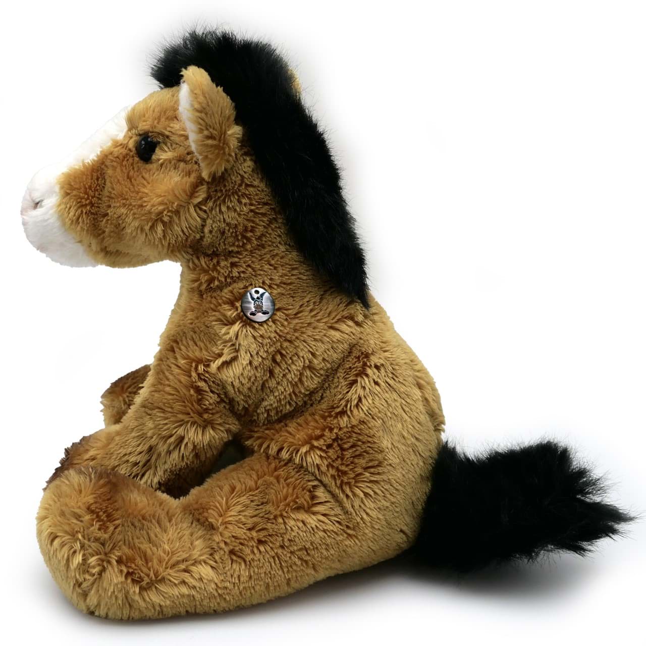 Pferd Pony Kuscheltier braun Plüschtier DOMINO