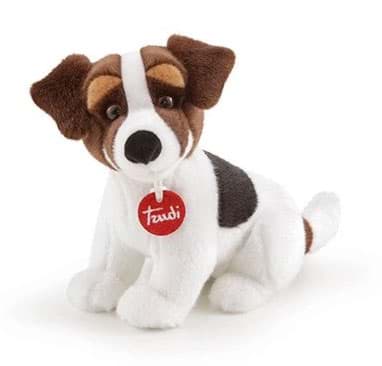 Jack Russel Terrier Kuscheltier tricollor Plüsch Hund TOFFEE