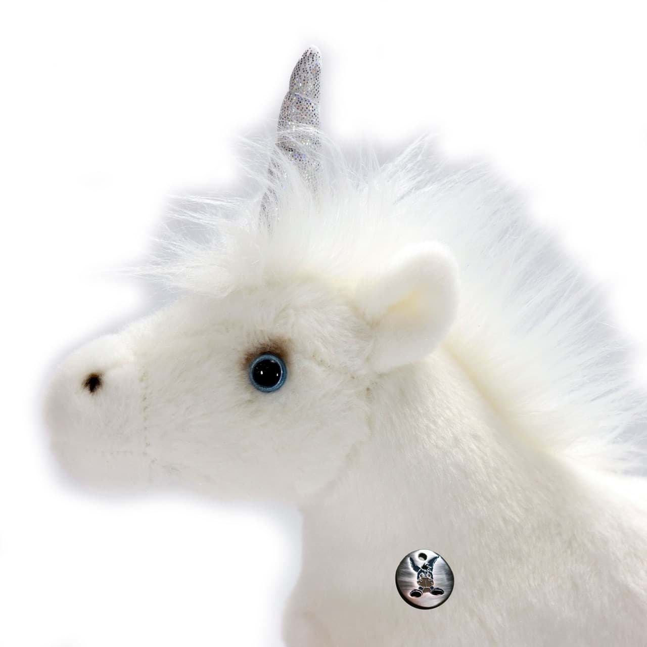 Einhorn Kuscheltier stehend weiß Plüschtier FARINA