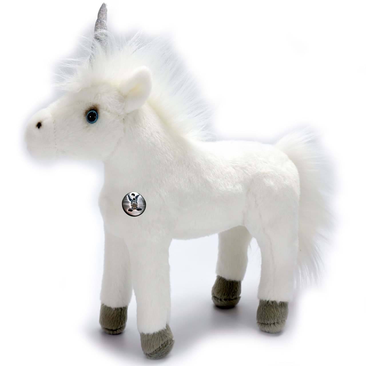 Einhorn Kuscheltier stehend weiß Plüschtier FARINA