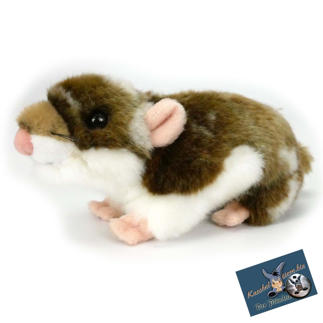 Hamster Kuscheltier Goldhamster Plüschtier BLÜMCHEN