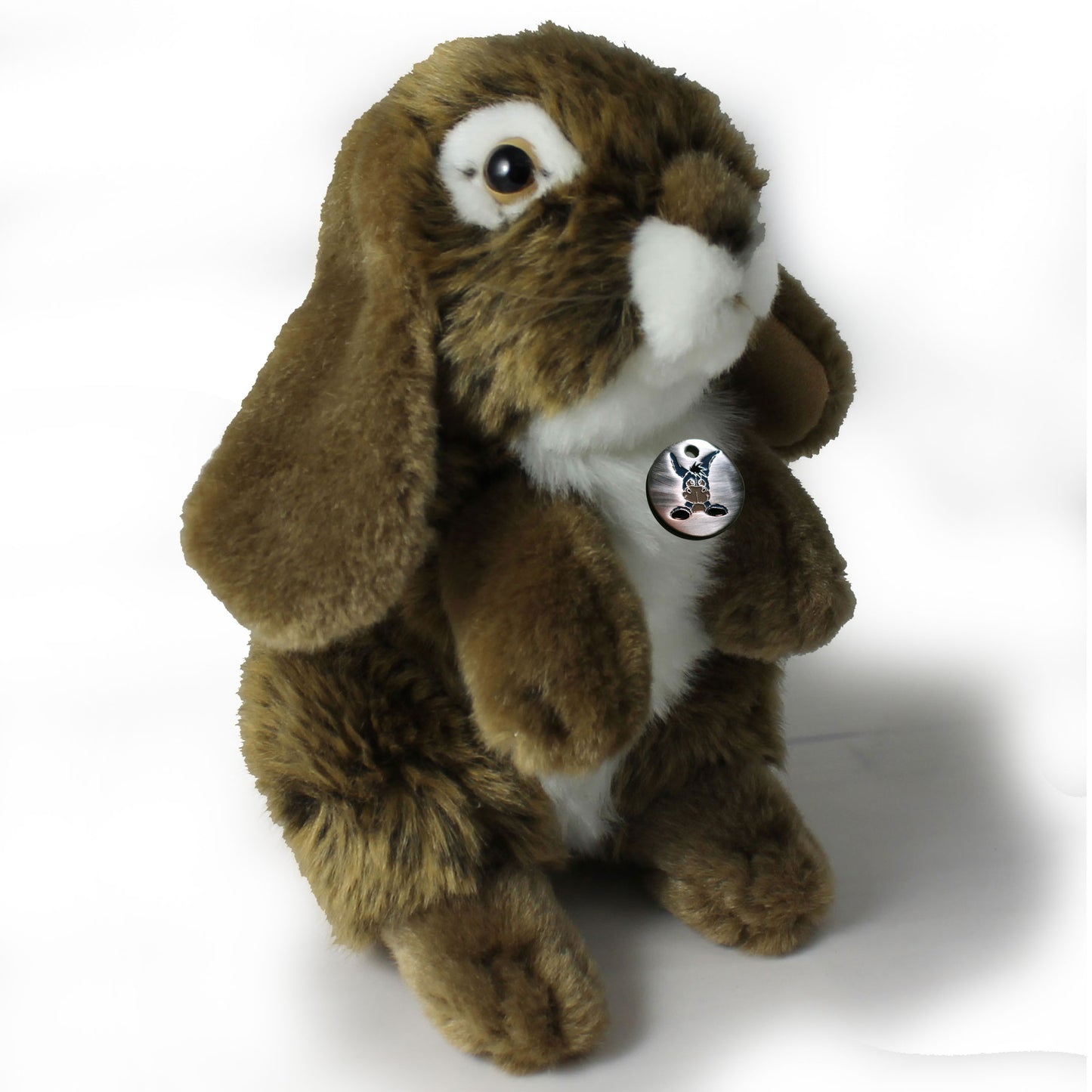 Hase Kuscheltier mit Schlappohren Zwergwidder HOPSI