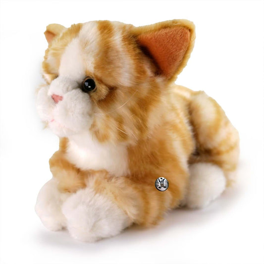 Katze Kuscheltier Tigerkatze gestreift Plüschtier JAHOMIR