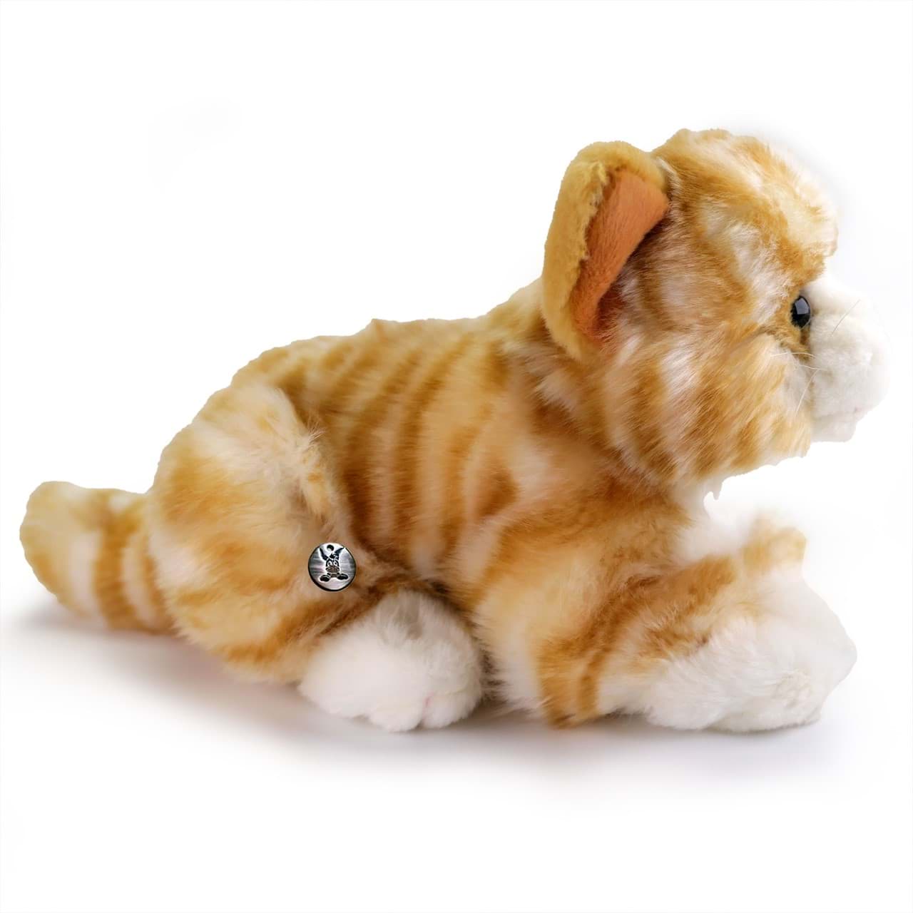 Katze Kuscheltier Tigerkatze gestreift Plüschtier JAHOMIR