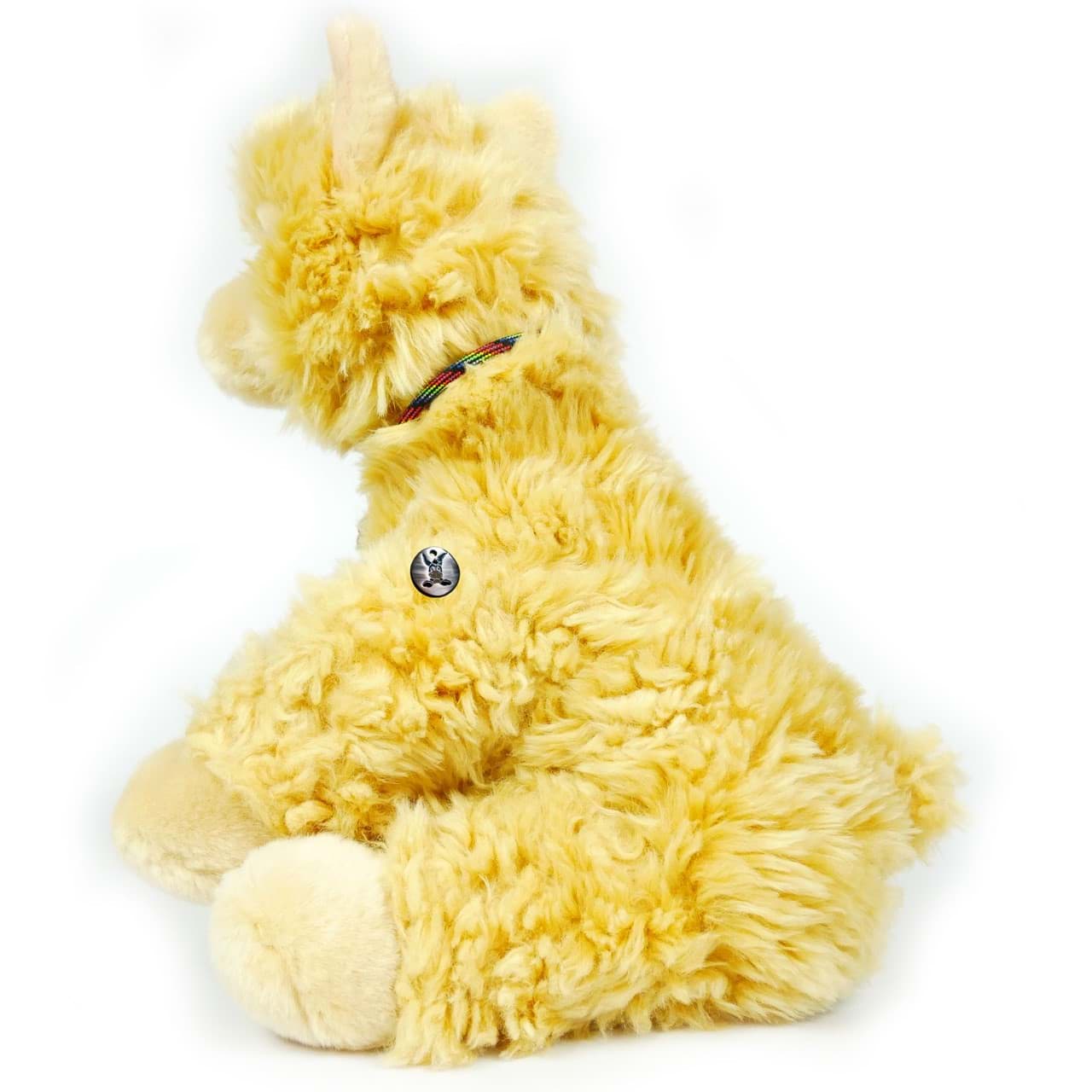 Lama Alpaka sitzend Kuscheltier Schlenkertier FRESCO