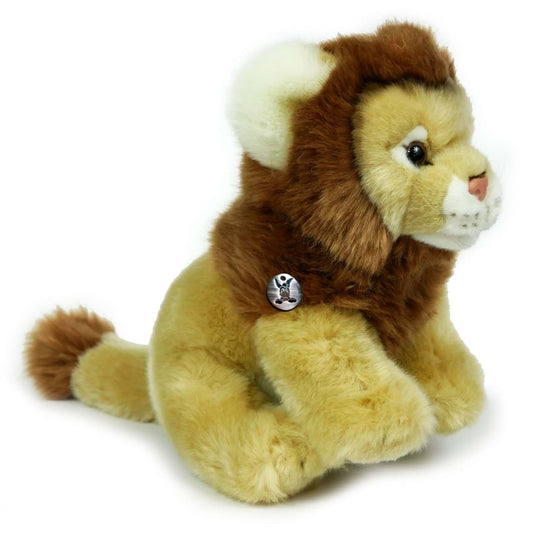 Löwe Kuscheltier sitzend Großkatze Plüsch SAMIR
