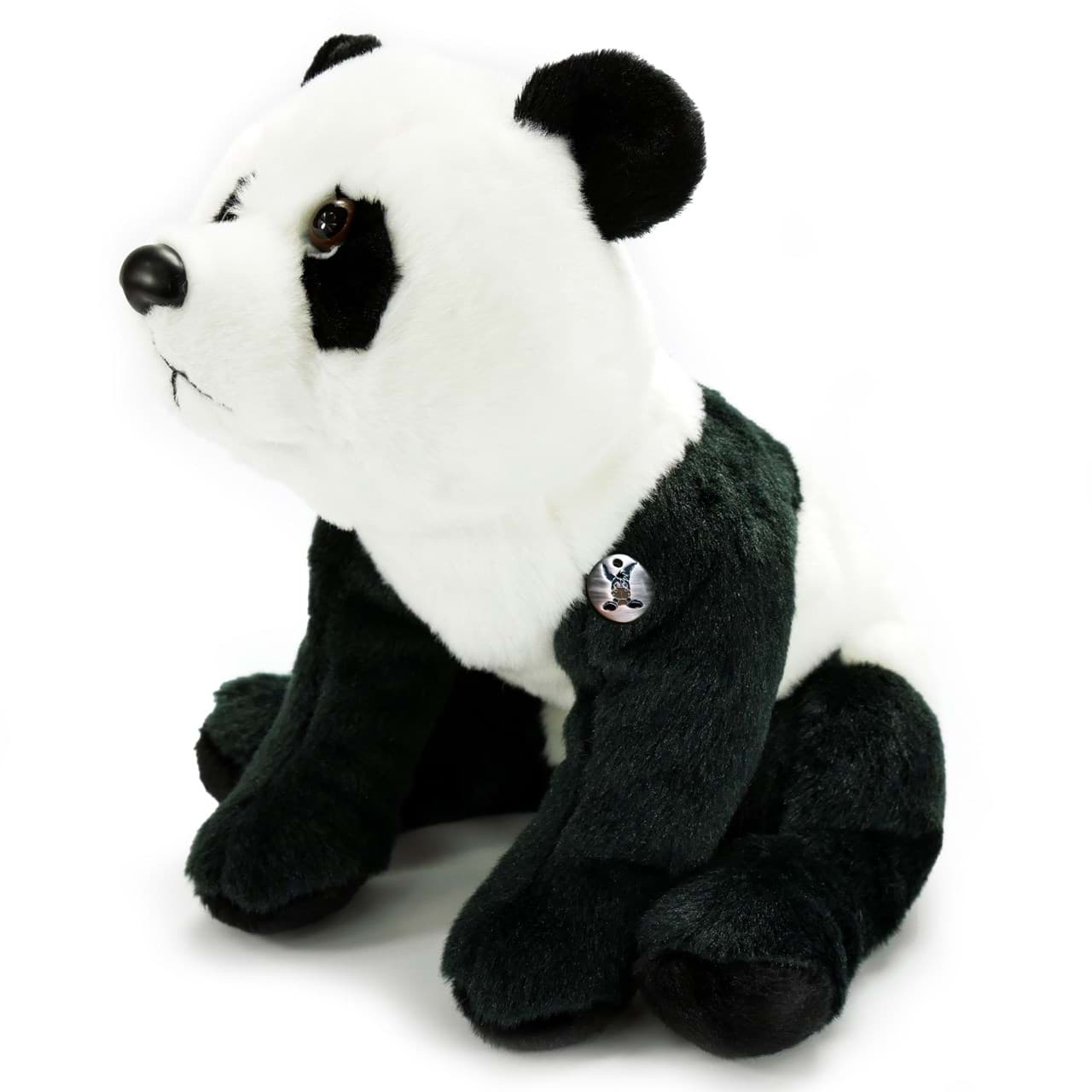Panda Kuscheltier Bär 23 cm sitzend Plüschtier BAHARI