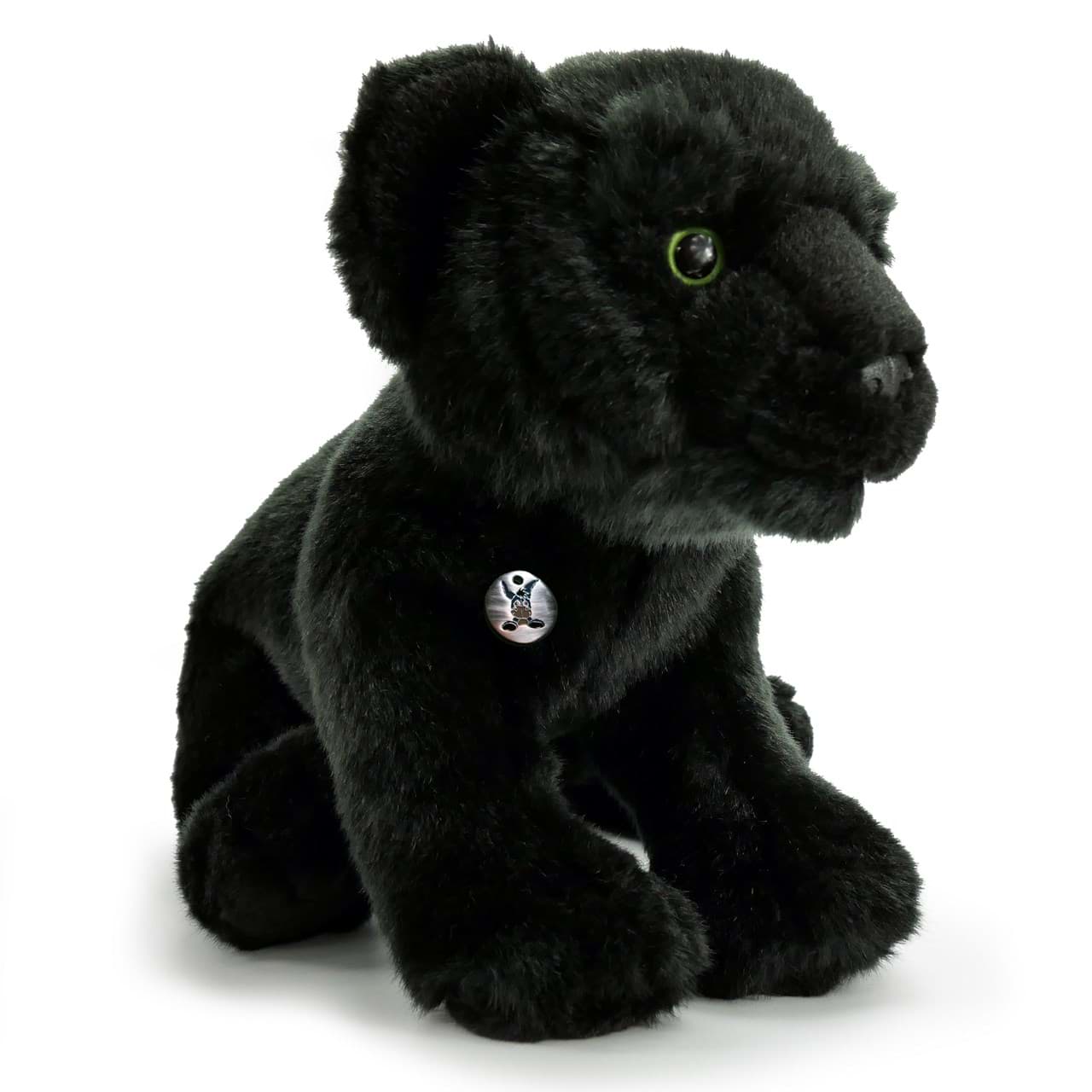 Panther Baby Leopard Kuscheltier schwarz Plüsch TAIGA