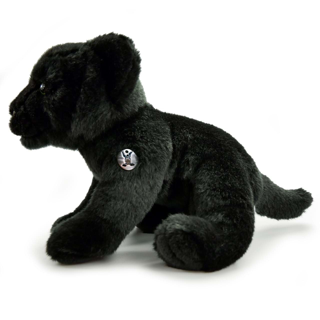 Panther Baby Leopard Kuscheltier schwarz Plüsch TAIGA