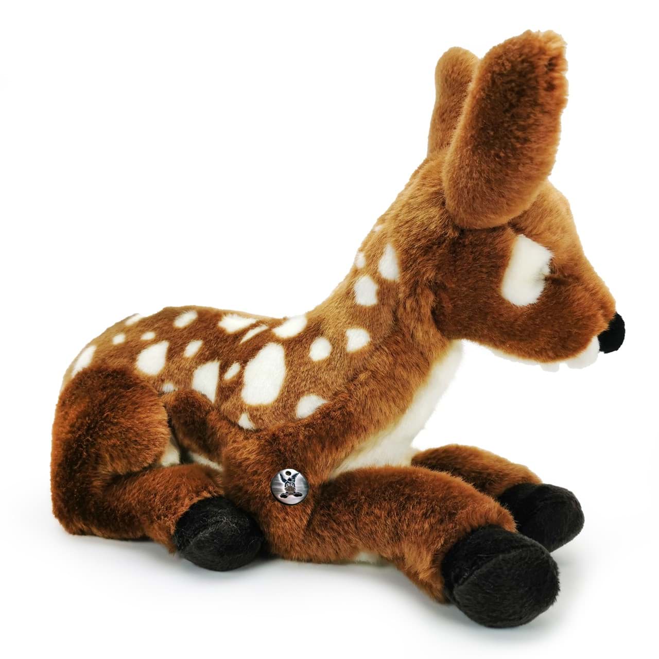 Reh Kitz Kuscheltier liegend 28 cm Hirsch Plüsch SARNA