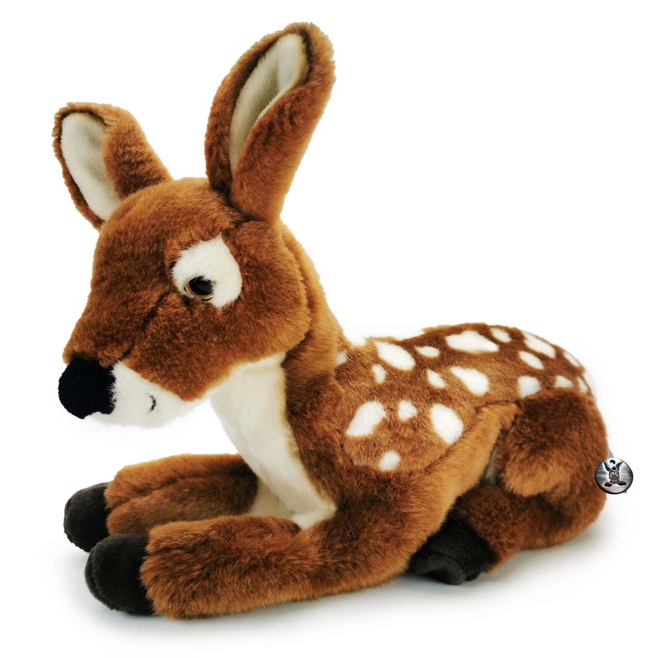 Reh Kitz Kuscheltier liegend 28 cm Hirsch Plüsch SARNA