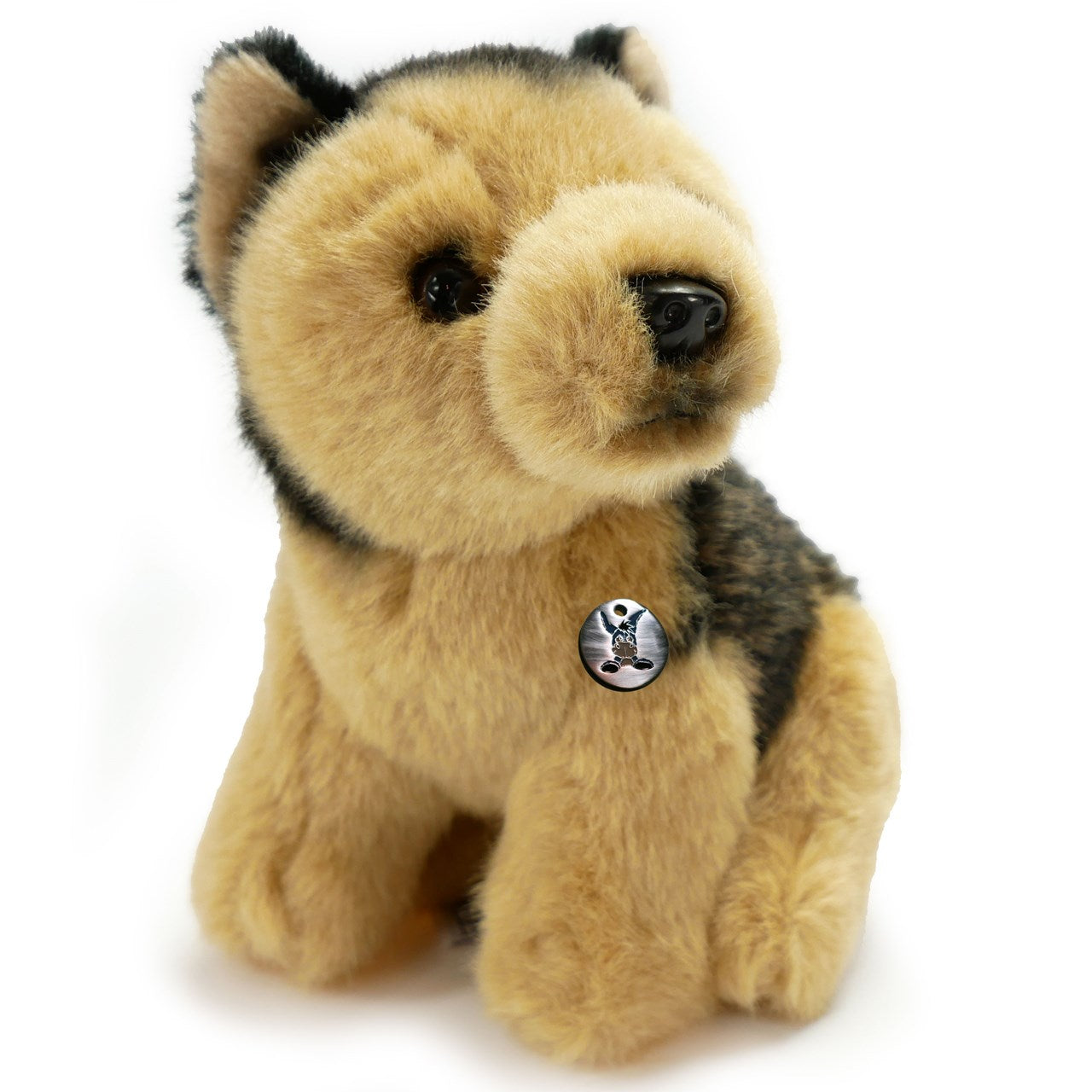 Schäferhund Kuscheltier sitzend Plüsch Hund LEXI