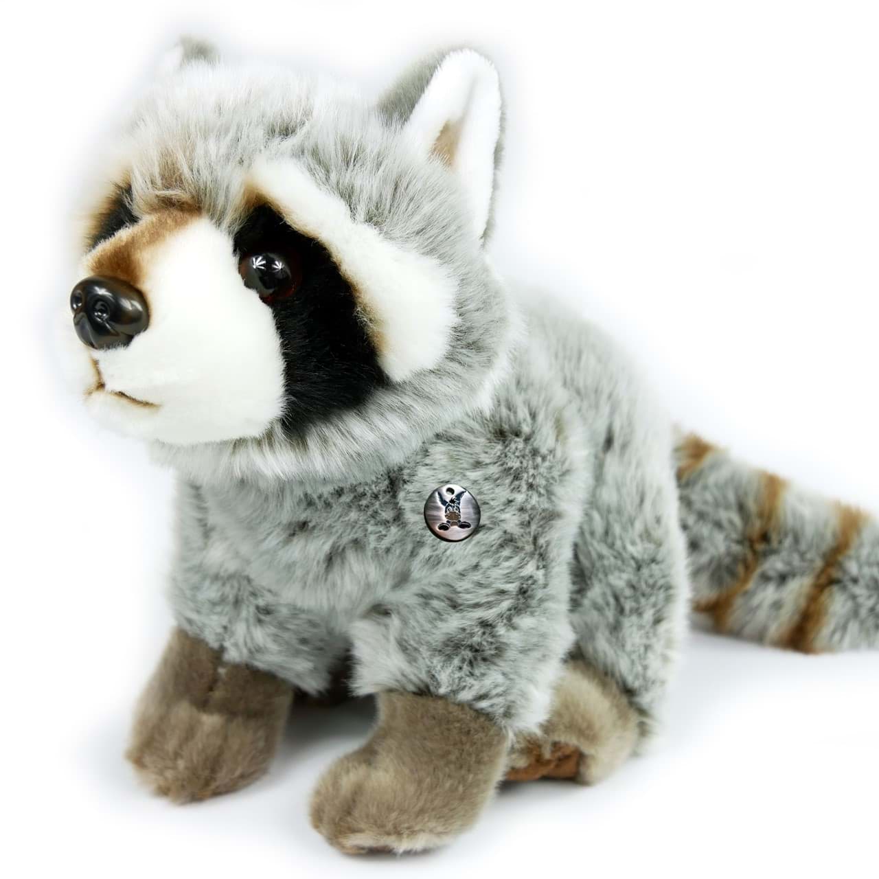 Waschbär Kuscheltier 40 cm Plüschtier Marderhund MILOW