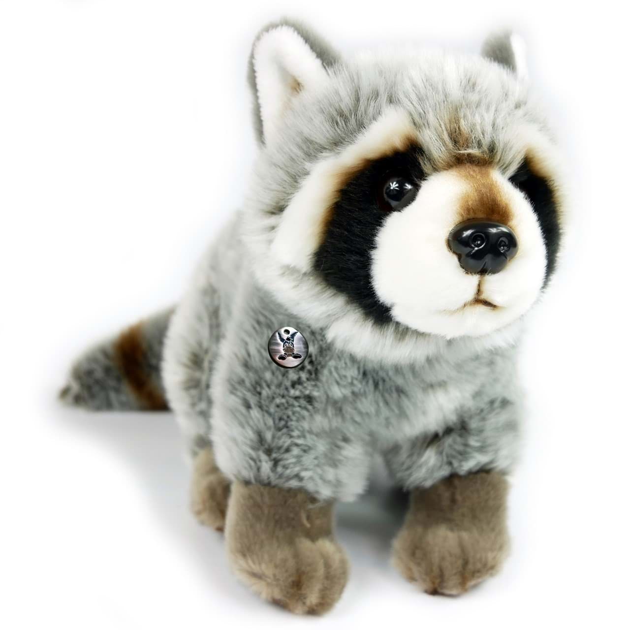 Waschbär Kuscheltier 40 cm Plüschtier Marderhund MILOW