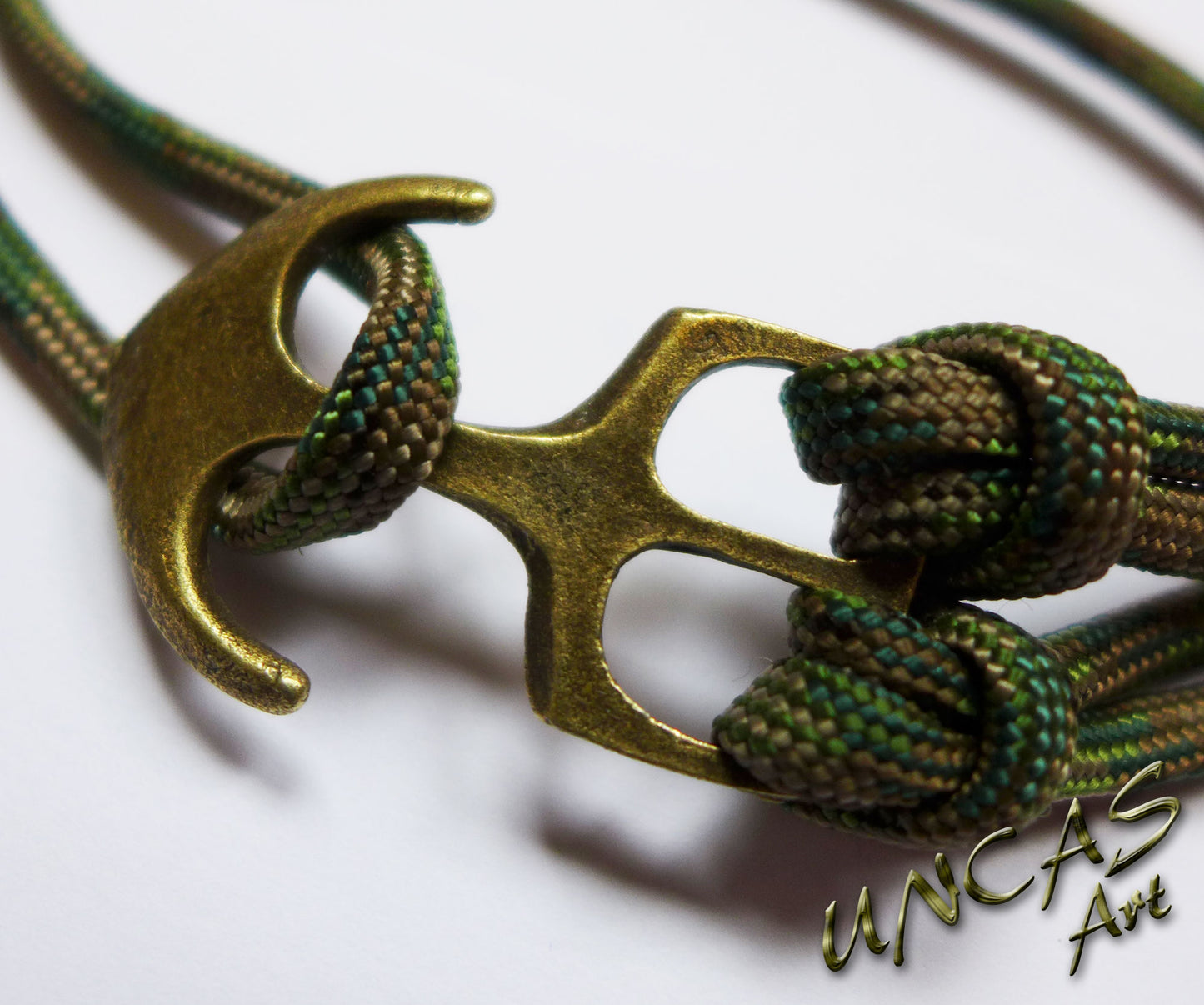 Anker Verschluss Antik Bronze Metall für Paracord & DIY Projekte