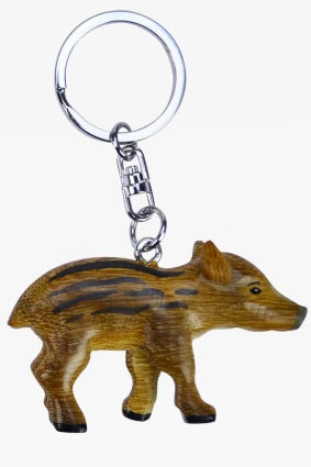 Frischling Anhänger Schlüsselanhänger Taschenanhänger Holz