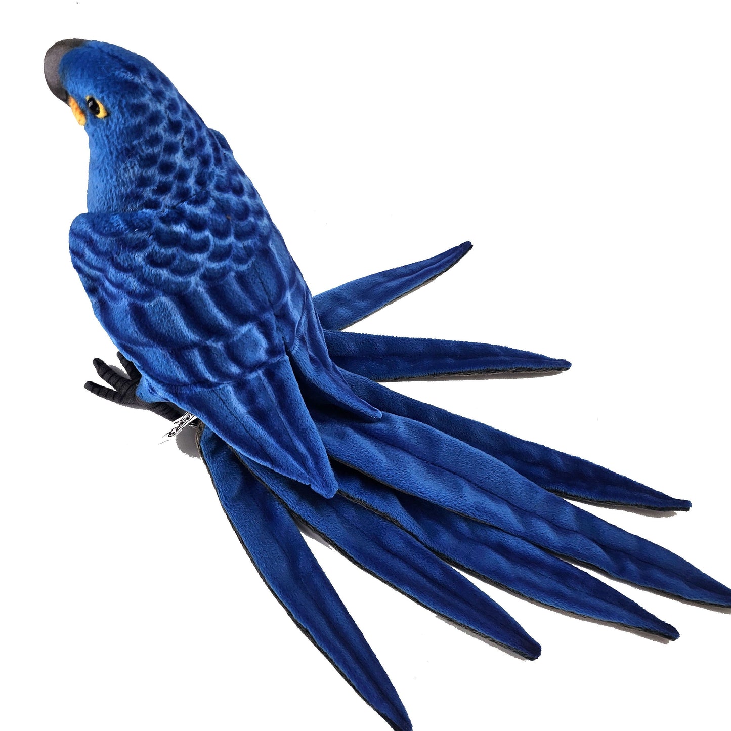 Plüsch Hyazinthara 50cm Blauara Papagei Vogel Realistisch Premium Deko