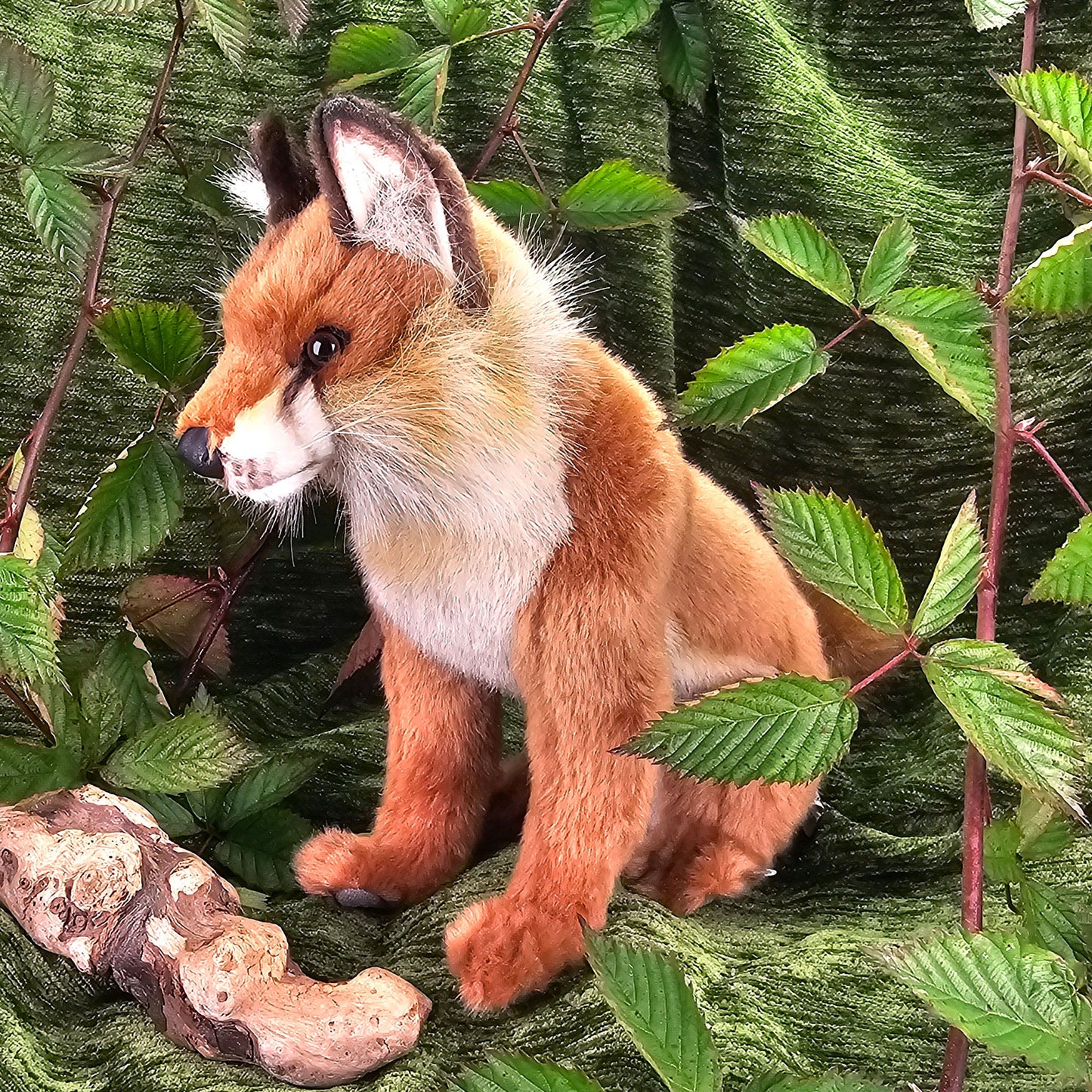 Fuchs 30cm Wildtier Rotfuchs Realistisch Deko Stofftier Plüschtier