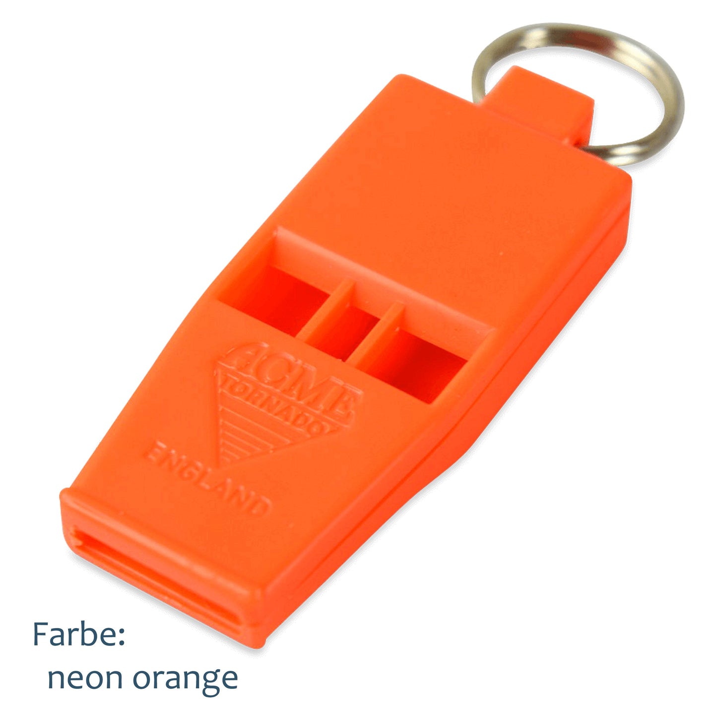 ACME Pfeife Tornado Slimline No. 636 Signalpfeife Notfallpeife orange