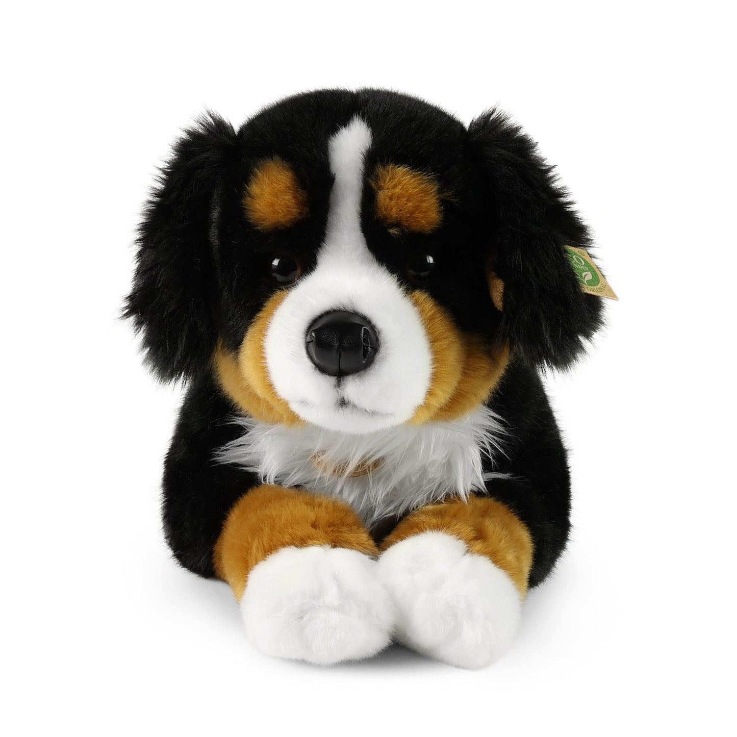 Berner Sennenhund liegend 69 cm Kuscheltier Hund Plüschtier Schlenkertier
