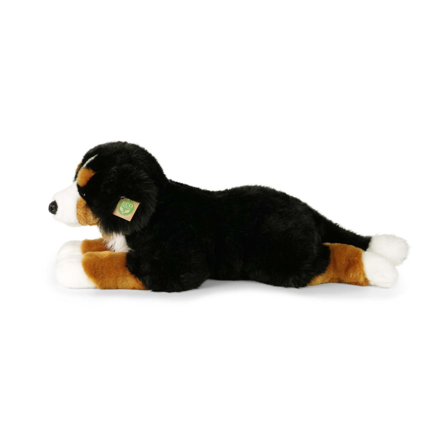 Berner Sennenhund liegend 69 cm Kuscheltier Hund Plüschtier Schlenkertier