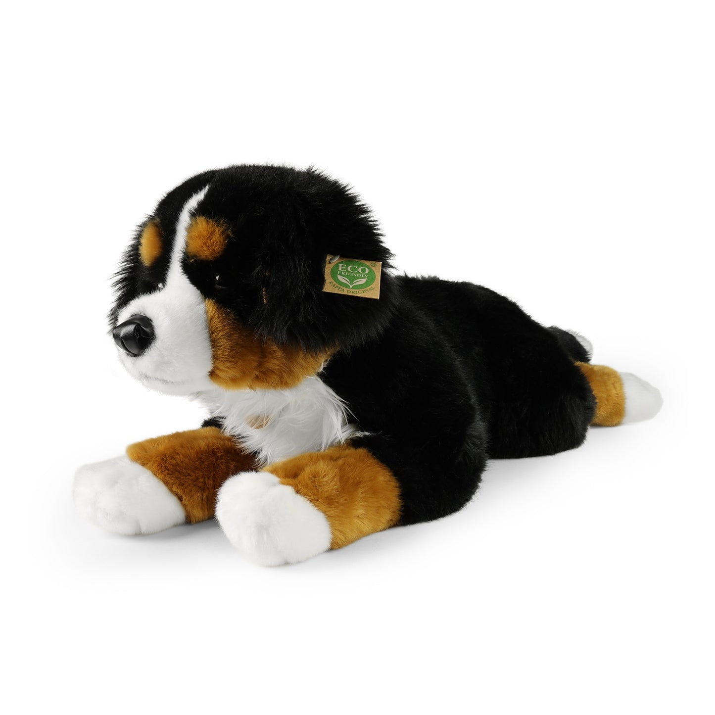 Berner Sennenhund liegend 69 cm Kuscheltier Hund Plüschtier Schlenkertier