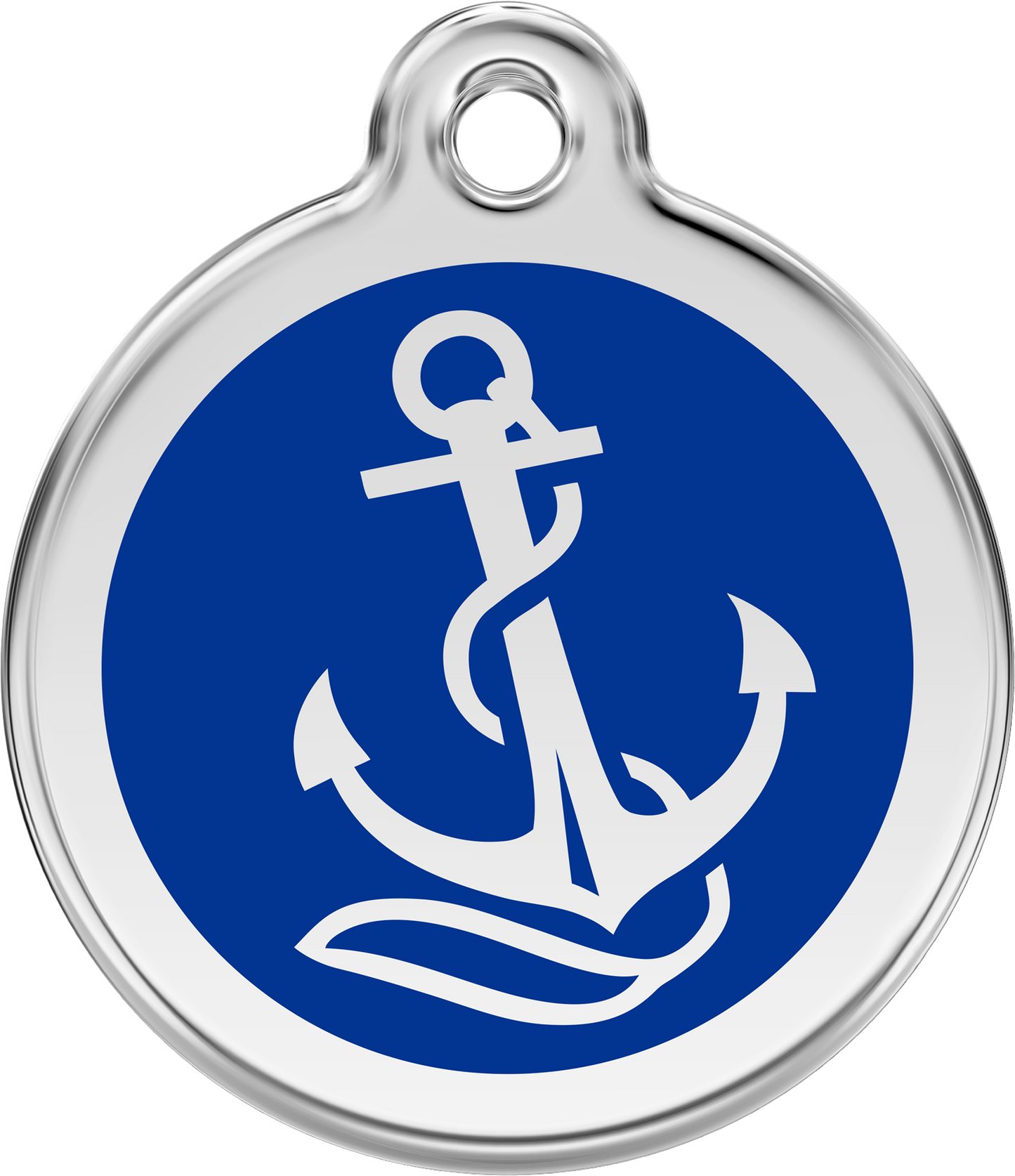 Hundeplakette Gravurplakette Anker