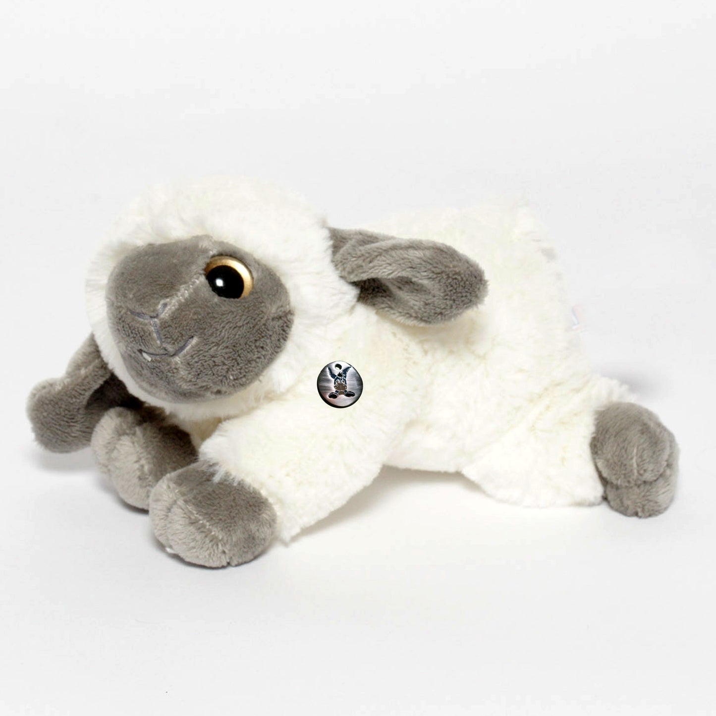 Schäfchen Kuscheltier Lamm Schaf liegend Plüschtier Plüschlamm CLARA