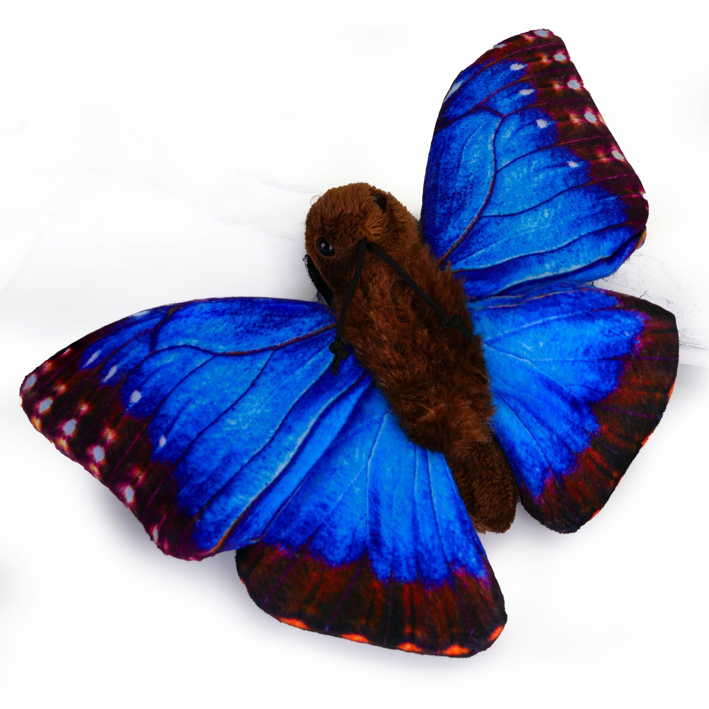 Schmetterling Kuscheltier Blauer Morphofalter Insekt
