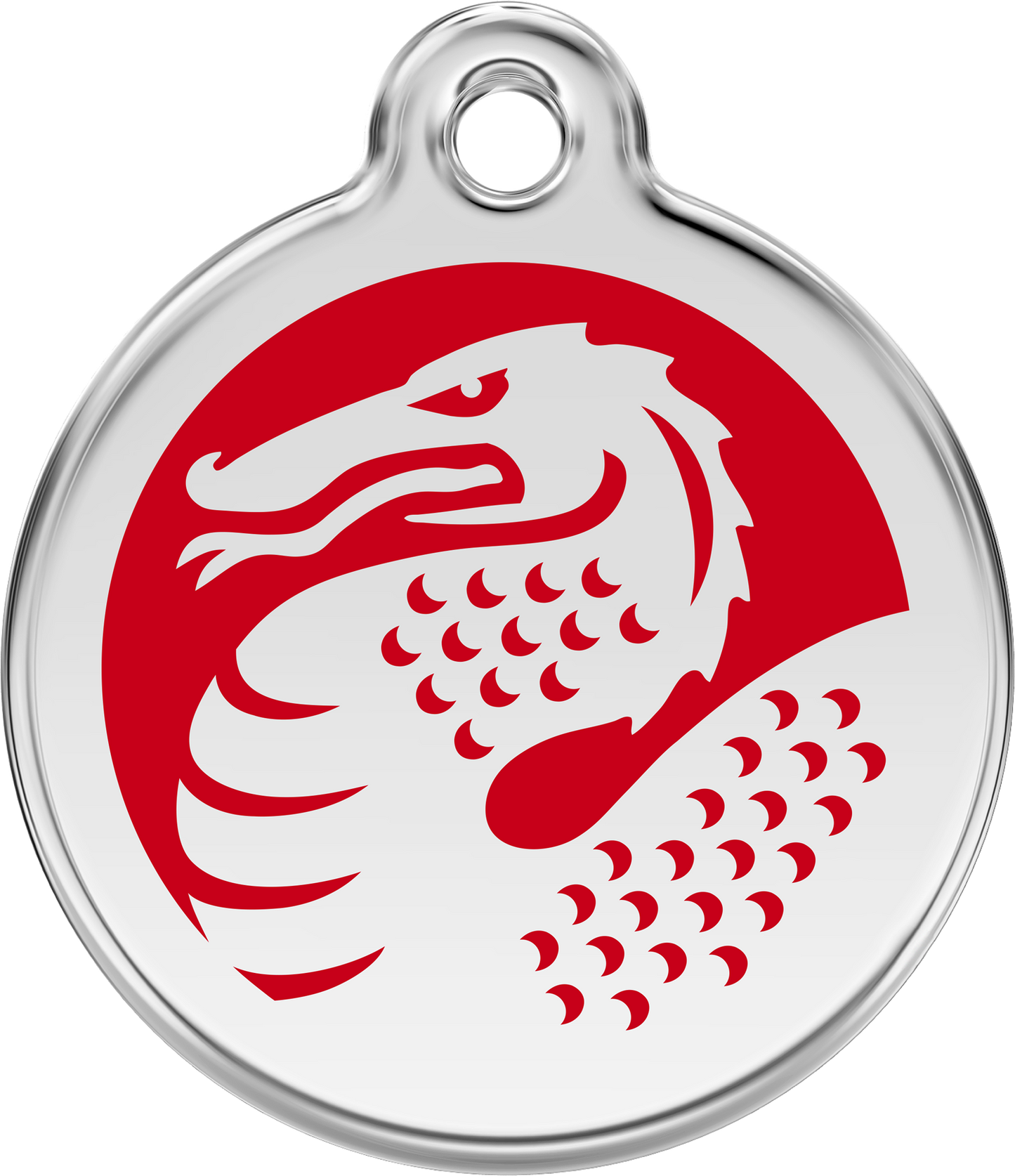 Hundeplakette Gravurplakette Drache
