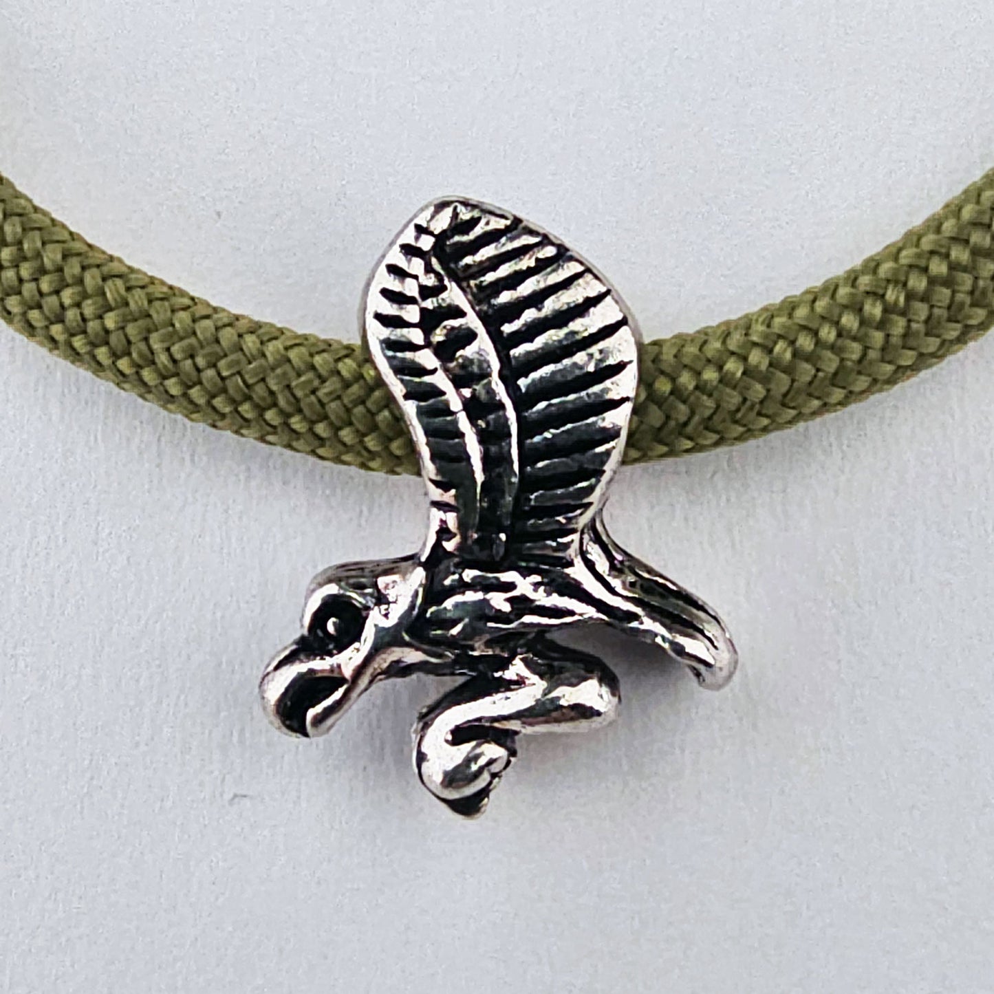 Adler Vogel Metall Perle Großlochperle für Paracord