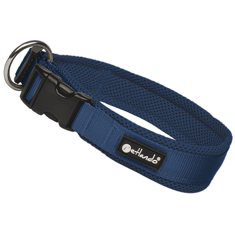 Petlando MESH-Halsband navy blau