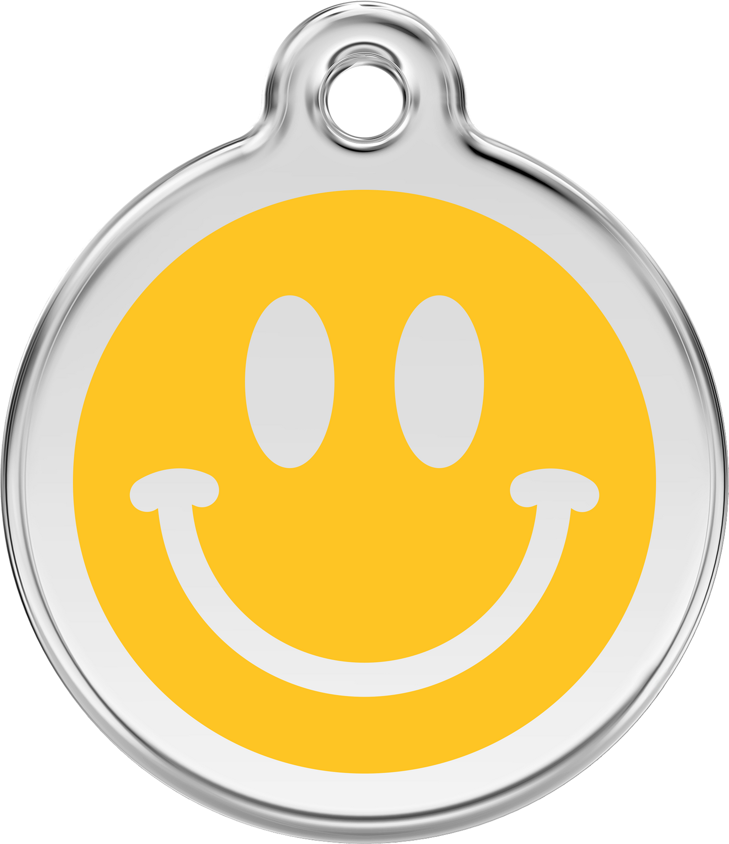 Hundeplakette Gravurplakette Smiley