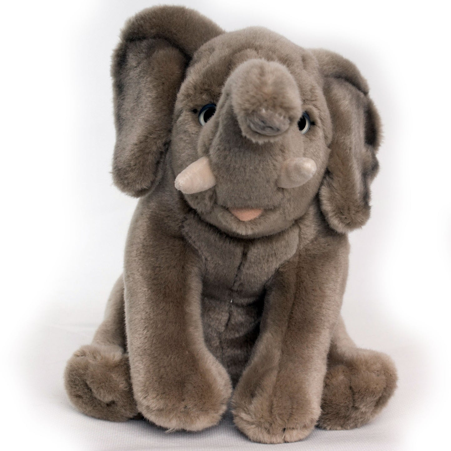 Elefant sitzend 22cm hoch, 36cm lang