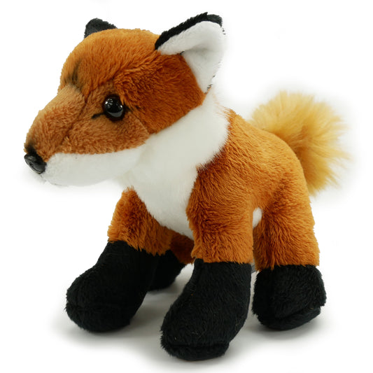 Fuchs Kuscheltier sitzend 13 cm Plüschtier