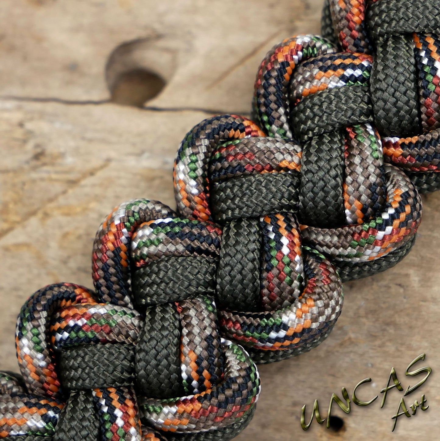 Paracord Schlüsselanhänger VIPER hidden camo - olive